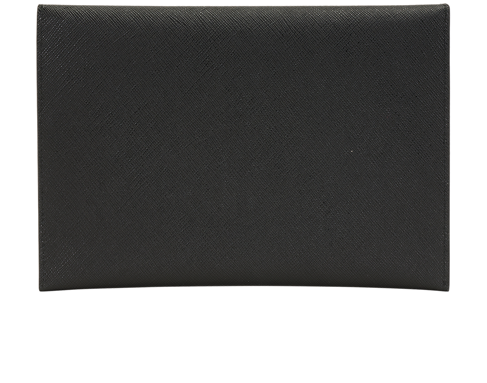 Envelope Clutch, &pound;375, Handbags, Black, Leather, Back view